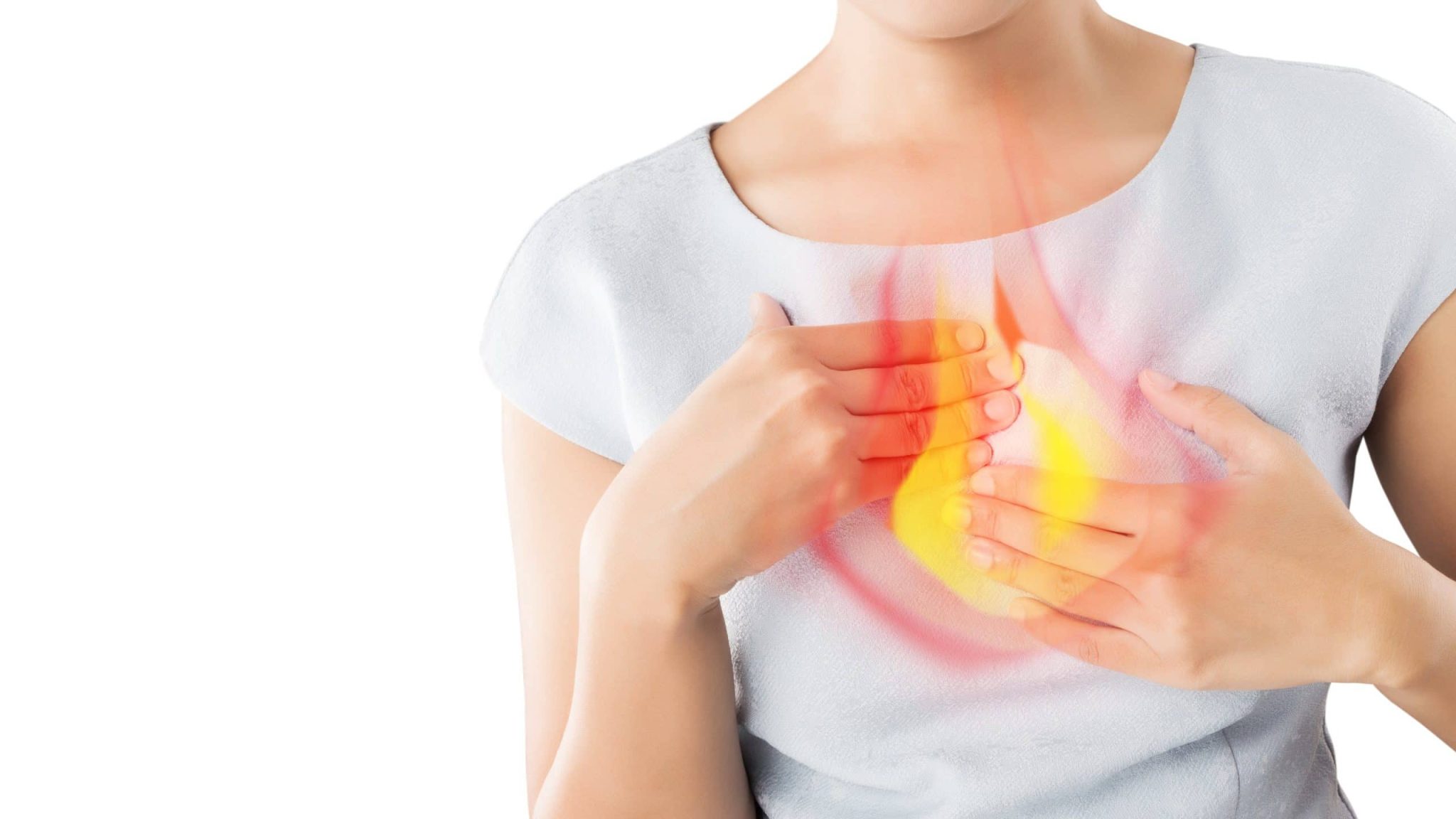 Ợ nóng là cảm giác nóng rát ở ngực, phía sau xương ức hoặc vùng bụng trên, thường do sự trào ngược axit trong dạ dày lên thực quản