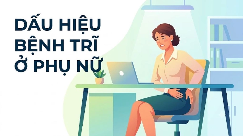 Các dấu hiệu bệnh trĩ ở phụ nữ dễ nhận biết nhất