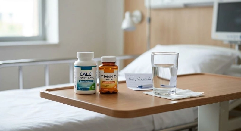 Chi phí xử lý tác dụng phụ sau mổ (Hạ canxi máu)
